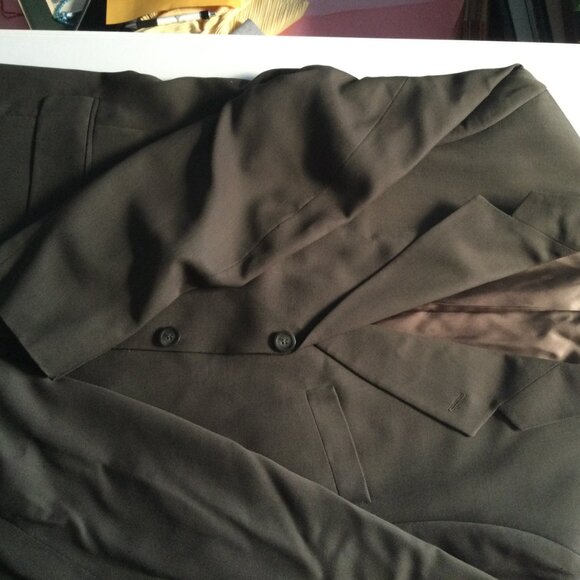 Joe men's coat black large 87cm long 40% wool - Picture 7 of 11